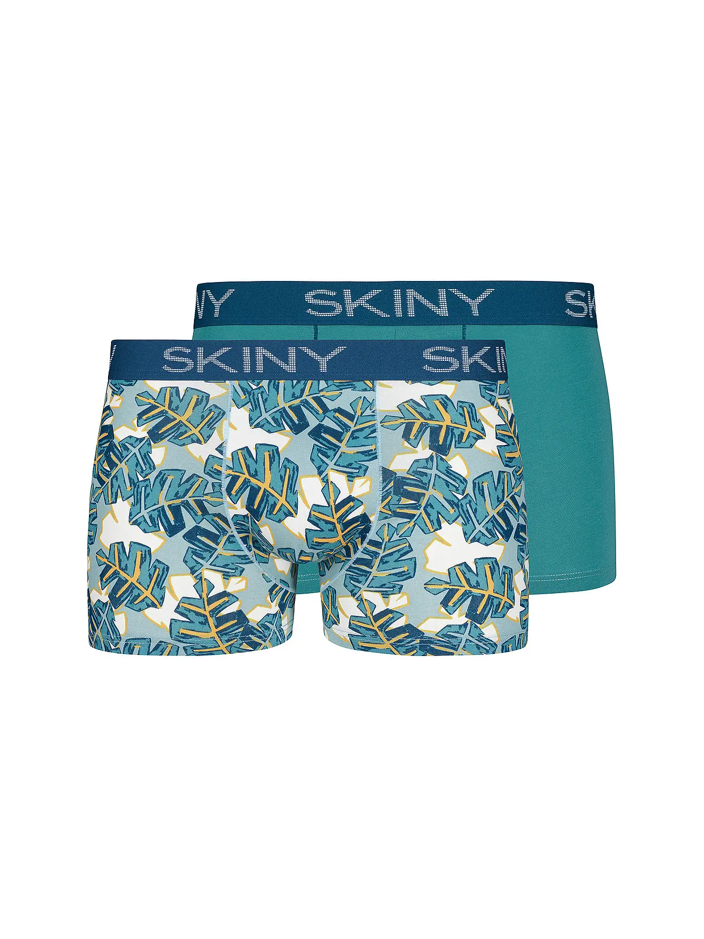 SKINY | Pants 2er Pkg. ivory spots selection | grün